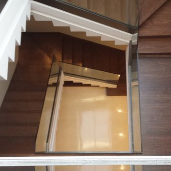 Arquitecto Ángel Rodríguez escaleras de una casa